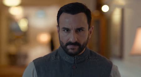 Screenshot of Saif Ali Khan from Tandav teaser | Saif Ali Khan Online