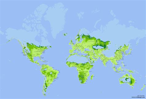 What is the largest country in the world based on the most suitable land area for human ...