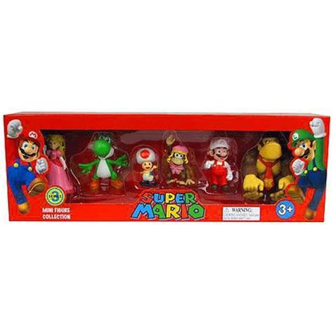 Super Mario Series 2 Mini Figure 6-Pack, Complete Set - Walmart.com - Walmart.com