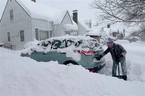 Another wave of bitterly cold air has re-started the lake-effect snow machine through this weekend