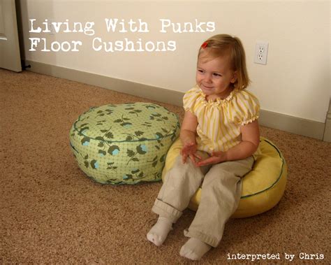 Pickup Some Creativity: "Punk"-Inspired Floor Cushions