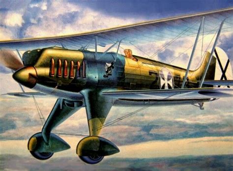 Adolf galland in seiner he51 im spanischen bürgerkrieg | Aircraft ...