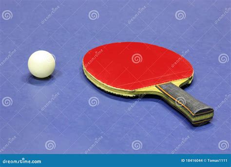 Equipment for table tennis stock photo. Image of reflection - 18416044