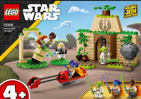 LEGO Star Wars 75358 Tenoo Jedi Temple from Young Jedi Adventures ...