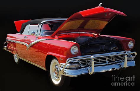 56 Ford Fairlane Convertible Photograph by M Three Photos - Fine Art ...