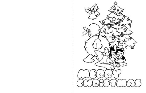 Printable Coloring Christmas Cards - Printable Word Searches