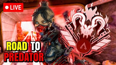 🔴APEX LEGENDS RANKED ROAD TO PREDATOR CONTROLLER ON PC LIVE STREAM ...