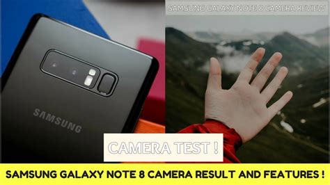 Samsung Galaxy Note 8 Camera Is Awesome | Best Features | Camera Test ...