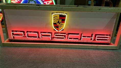 Custom Made Porsche Neon Sign SSTN 72x24x7 | K110 | Harrisburg 2016