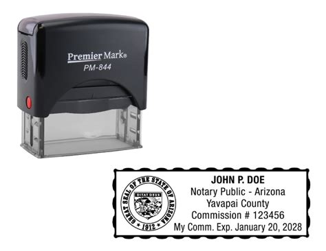 Arizona Notary Stamp | Rubber Stamp Warehouse