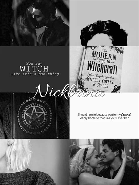 black and white collage with text that reads, modern witch love is in ...