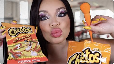 ASMR Hot Cheeto Girl Does Your Makeup (FAST AND AGGRESSIVE) - YouTube