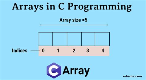 Explain Different Types of Array in C