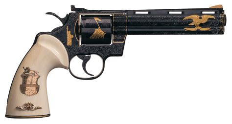 40 Colt Python Revolvers