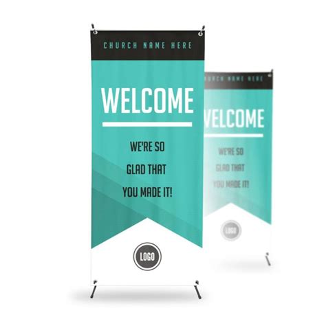 X-Stand Banner - Gradient Banner | ProChurch