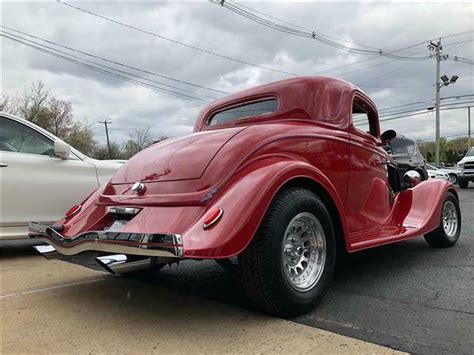 1934 Ford Coupe Kit Car 16,437 Miles Red Coupe Small Block 350 Automatic for sale - Ford Coupe ...