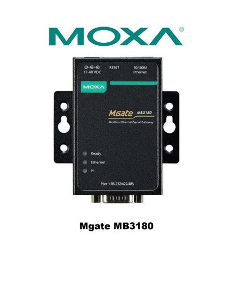 MOXA Mgate MB3180 | Lazada PH