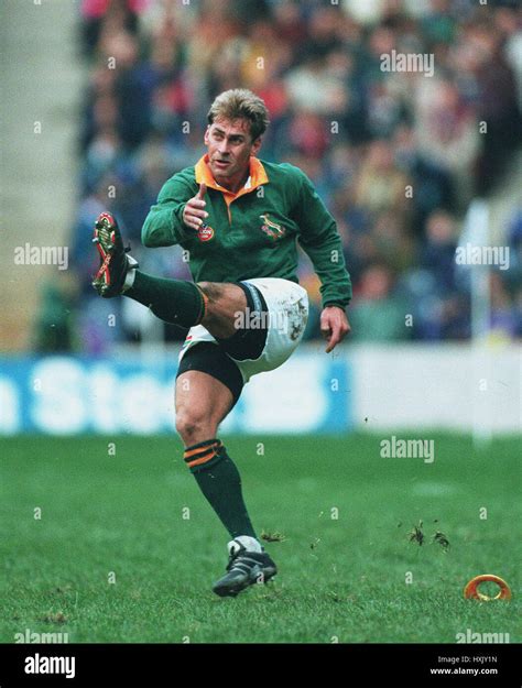 ANDRE JOUBERT SOUTH AFRICA RU 21 November 1994 Stock Photo - Alamy