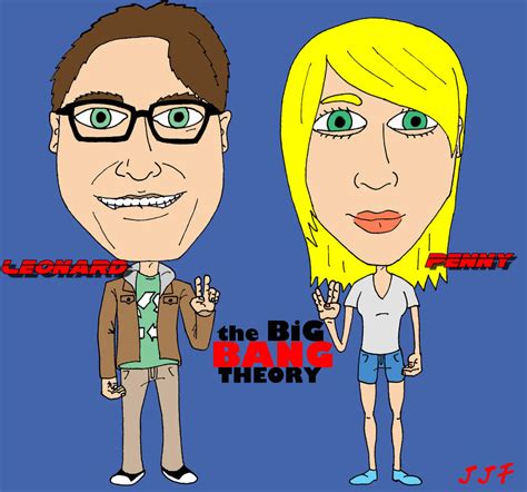 Leonard and Penny by itsANocean on DeviantArt