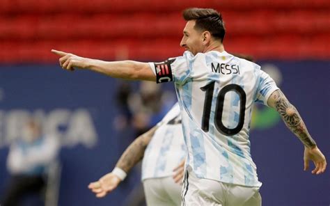 Leo Messi named player of tournament in Copa América