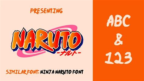 Naruto Font Download - Free Fonts Lab