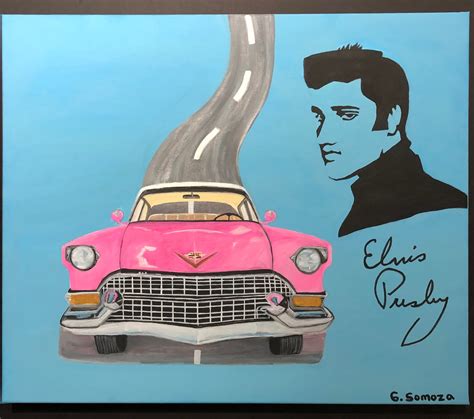 Elvis Presley Pink Cadillac - Etsy