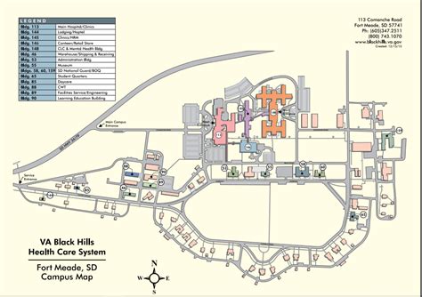 Campus Map | VA Black Hills Health Care | Veterans Affairs