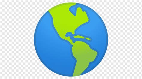 Earth Globe World Emoji Americas, earth, globe, world, sphere png | PNGWing