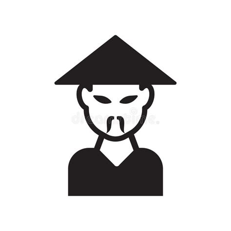 Old Chinese Man Icon. Trendy Old Chinese Man Logo Concept on White Background from People ...