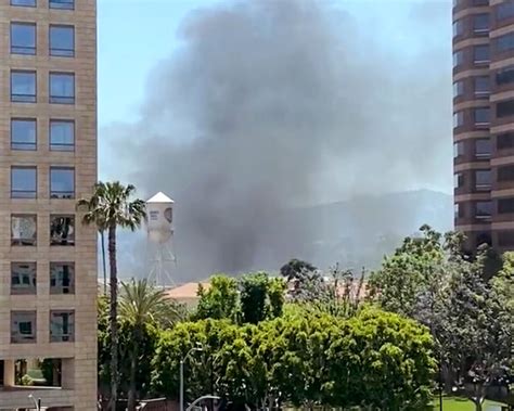 Transformer explodes, sparks fire at Warner Bros. studios in Burbank ...