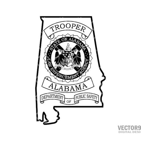 Alabama State Trooper Logo Png - Etsy