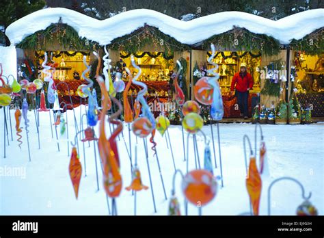 christmas market in Bavaria, Germany Stock Photo - Alamy