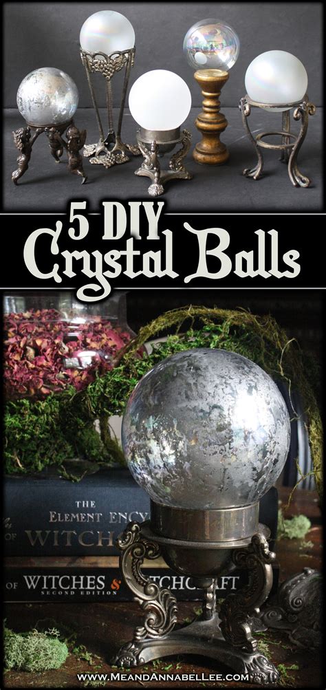 DIY Crystal Balls - 5 Easy Methods | Witches Halloween Party | Me and ...