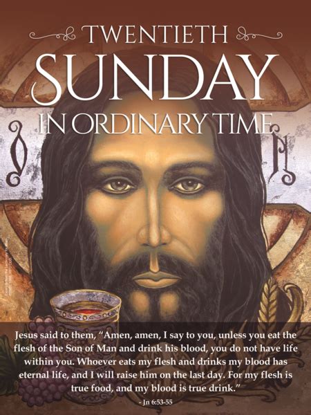 Twentieth Sunday of Ordinary Time - Immaculate Conception Catholic Parish - Yuma, Arizona