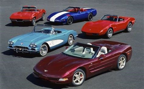 Chevrolet Corvette Convertible History in Pictures. — Collectible Wheels