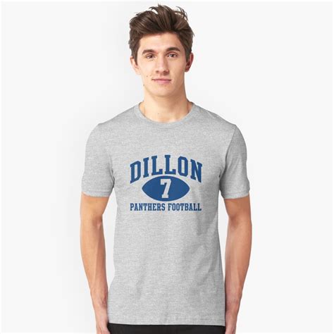 "Dillon Panthers Football #7" T-shirt by pootpoot | Redbubble