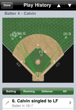 GameChanger Baseball Scorekeeping / Softball Scorekeeping