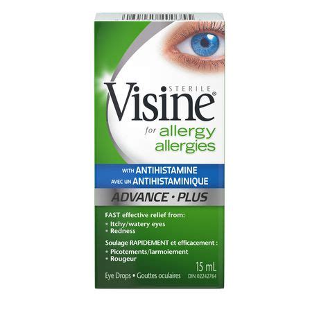 Visine Advance with Antihistamine Allergy Eye Drops | Walmart Canada