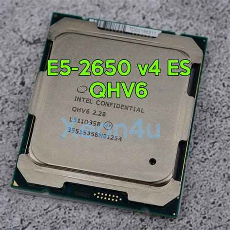 Intel Xeon E5-2650 v4 ES (QHV6) 2.2GHz 12 Core 24 Thread 105W LGA2011-3 CPU x99/c612 | Shopee ...