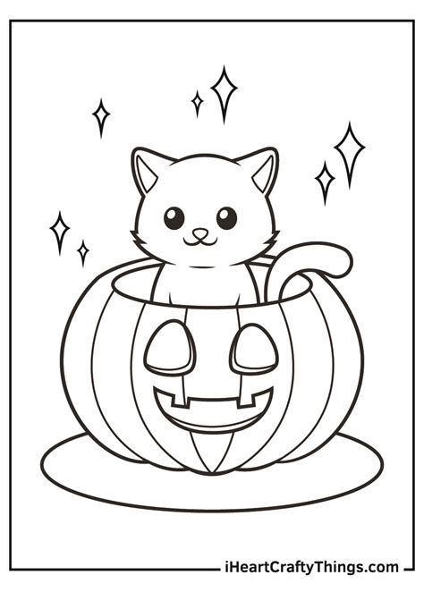 Jack O Lantern Pumpkin Coloring Pages
