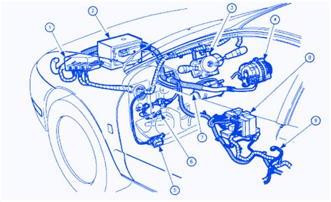 Saturn SL1 2001 Engine Electrical Circuit Wiring Diagram » CarFuseBox