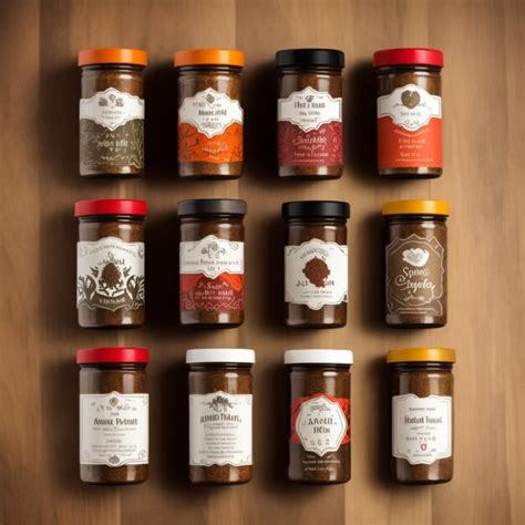 Premium AI Image | Marmalade Jam Chutney Fruit Preserves in Jars