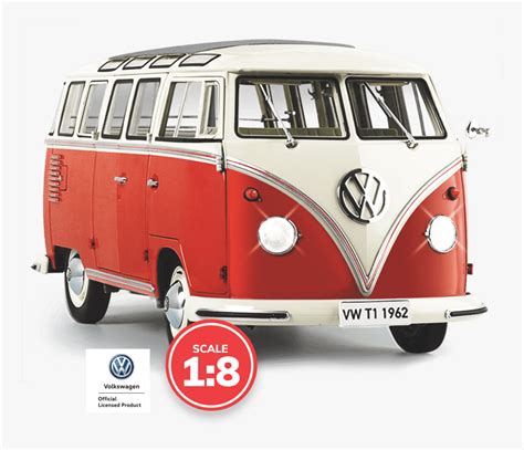 Volkswagen T1 Camper Van Model, HD Png Download - kindpng