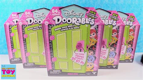 Disney Doorables Series 2 5 6 7 Pack Multi Figure Unboxing Toy Review ...