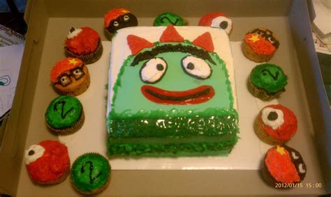 Brobee from Yo Gabba Gabba | 2 birthday cake, Birthday, Cool birthday cakes