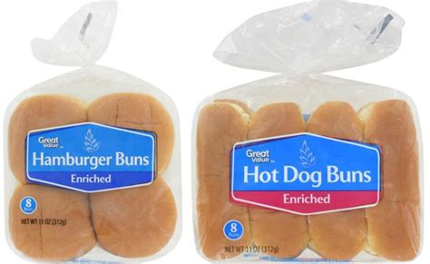 Hamburger & Hot Dog Buns Sold at Walmart, Publix & More Recalled Due to Pieces of Plastic ...