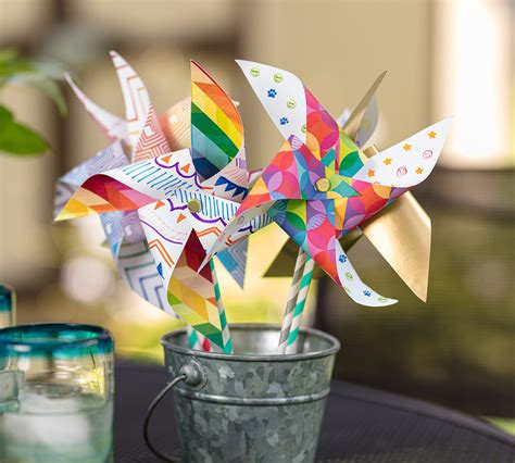 DIY Paper Pinwheel Craft Kit | Crayola.com | Crayola