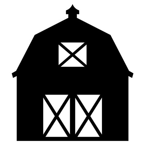 Barn Vector Silhouette at Vectorified.com | Collection of Barn Vector Silhouette free for ...