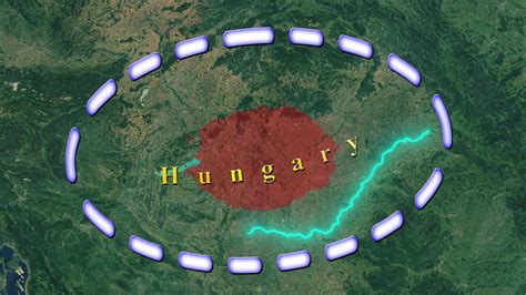 Hungary Map . 30813492 Stock Video at Vecteezy