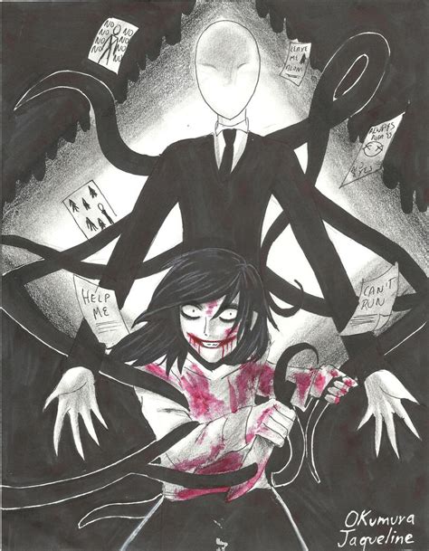 Slenderman Vs Jeff The Killer by OkumuraJaqueline on DeviantArt